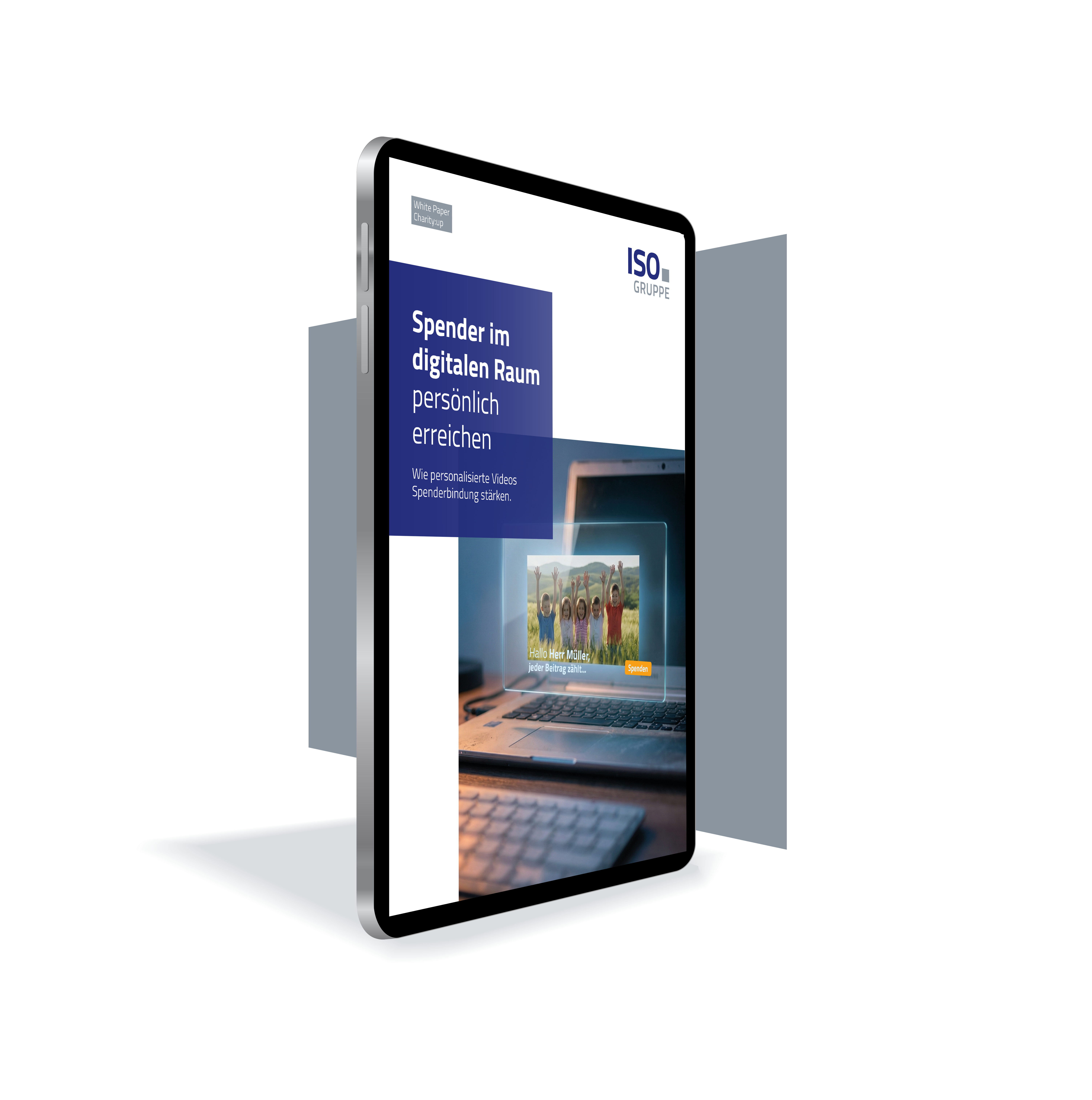 Mockup Whitepaper Charityup DE